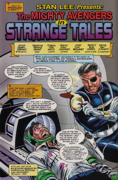 Page #2 from Domination Factor: Avengers (1999 series) #2