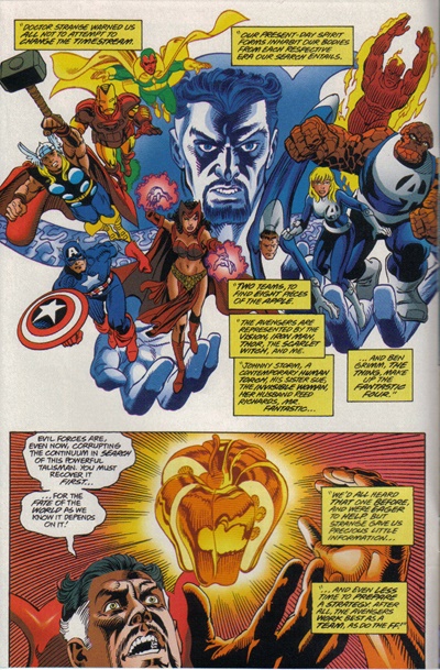 Page #2 from Domination Factor: Avengers (1999 series) #3