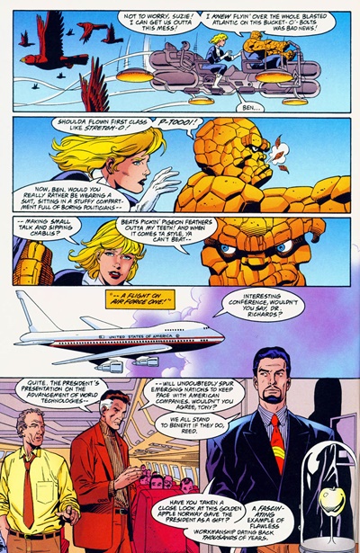 Page #2 from Domination Factor: Fantastic Four (1999 series) #1