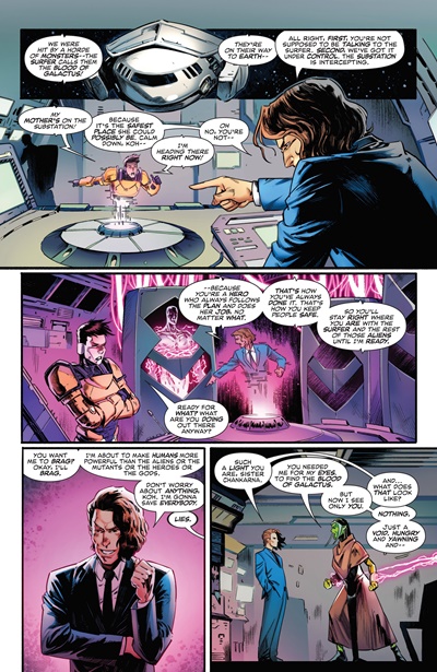 Page #3 from Death of the Silver Surfer (2025 series) #4