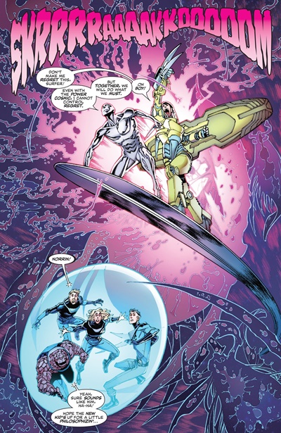 Page #6 from Death of the Silver Surfer (2025 series) #4