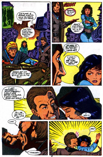 Page #2 from Dino Riders (1989 series) #1