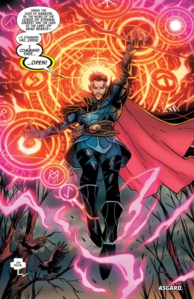 Page #1 from Doctor Strange (2026 series) #1