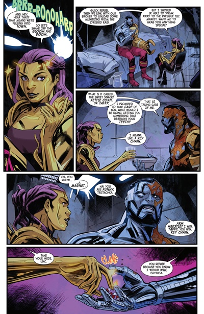 Page #5 from Expatriate X-Men (2025 series) #2