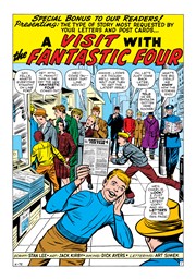 Page #1from Fantastic Four (1961 series) #11