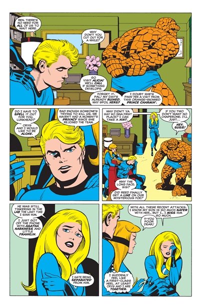 Page #2 from Fantastic Four: World