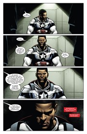 Page #1from Generations: Sam Wilson Captain America and Steve Rogers Captain America #1