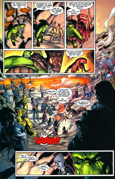 Page #1 from Incredible Hulk (2000 series) #100