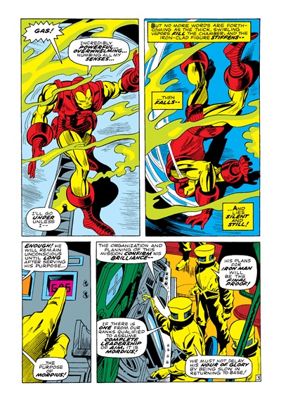 Page #3 from Iron Man (1968 series) #1