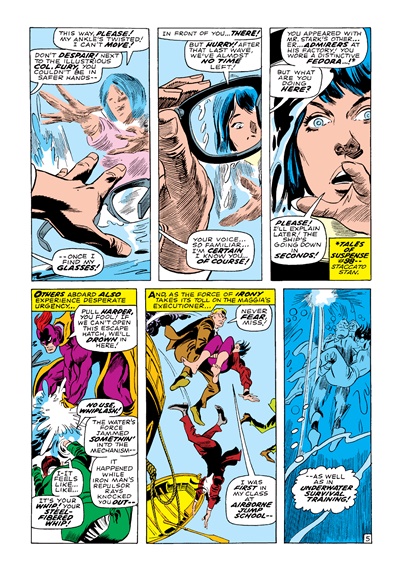 Page #5 from Iron Man (1968 series) #1