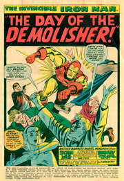 Page #1from Iron Man (1968 series) #2