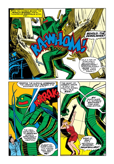 Page #3 from Iron Man (1968 series) #2