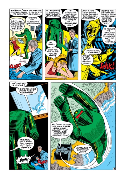 Page #4 from Iron Man (1968 series) #2