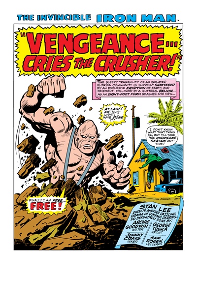Page #1 from Iron Man (1968 series) #6