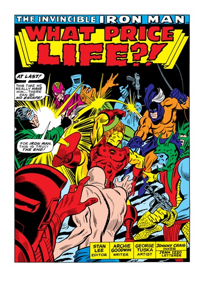 Page #1 from Iron Man (1968 series) #19