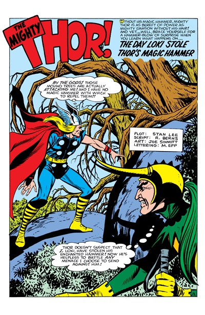 Page #1 from Journey into Mystery (1952 series) #92