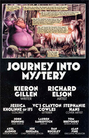 Page #1from Journey Into Mystery (2011 series) #630