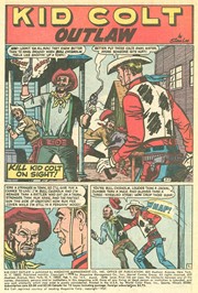 Page #1from Kid Colt Outlaw (1949 series) #144