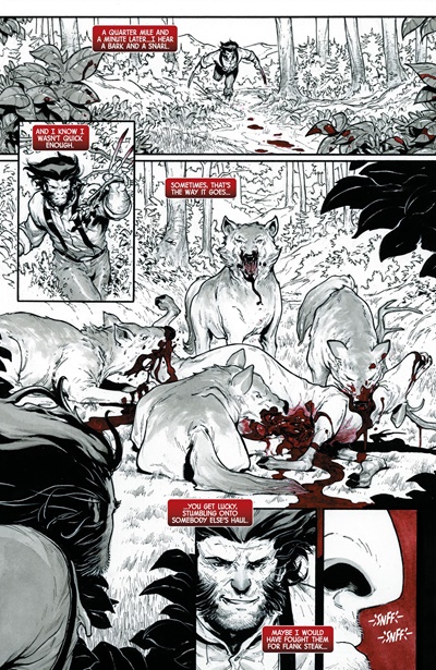 Page #2 from Logan: Black, White and Blood (2026 series) #2