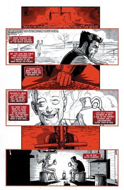 Page #1 from Logan: Black, White and Blood (2026 series) #3