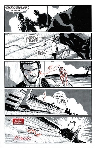 Page #5 from Logan: Black, White and Blood (2026 series) #3