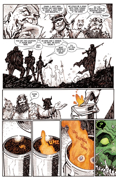 Page #4 from Marvel: Black, White and Blood and Guts (2025 series) #2