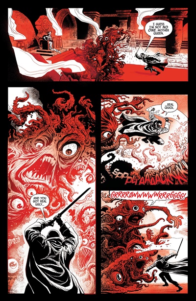 Page #3 from Marvel: Black, White and Blood and Guts (2025 series) #3