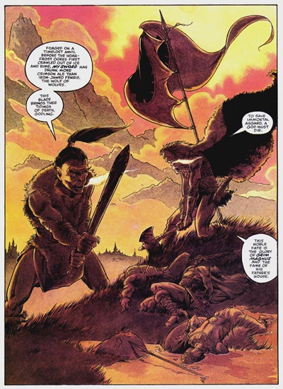 Page #2 from Marvel Graphic Novel (1982 series) #15