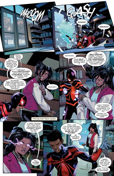 Page #1 from Miles Morales: Spider-Man (2023 series) #41