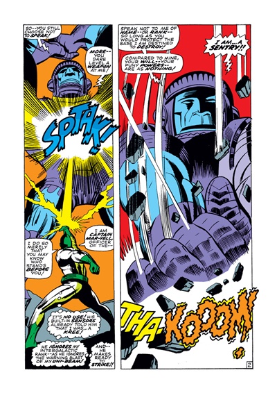 Page #2 from Marvel