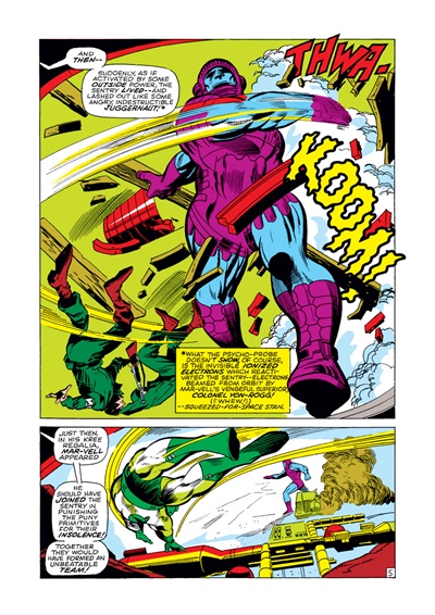 Page #5 from Marvel