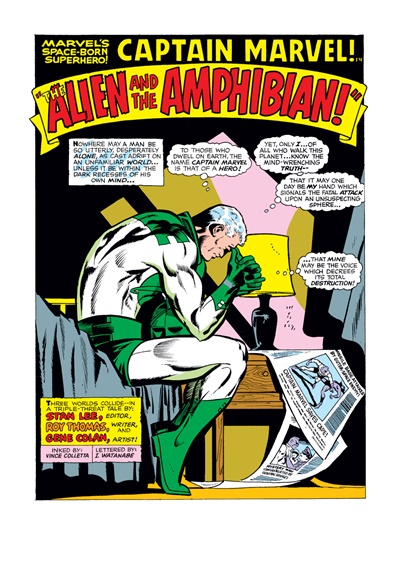 Page #1 from Marvel