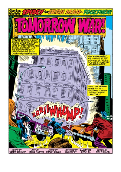 Page #1 from Marvel Team-Up (1972 series) #9