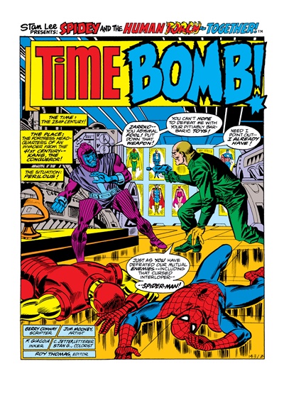 Page #1 from Marvel Team-Up (1972 series) #10