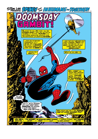 Page #1 from Marvel Team-Up (1972 series) #11