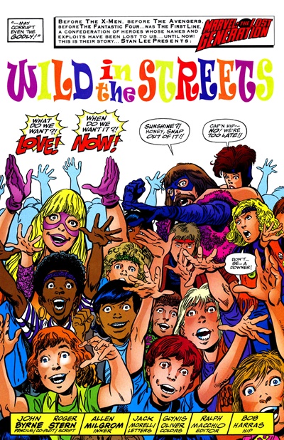 Page #3 from Marvel: The Lost Generation (2000 series) #5