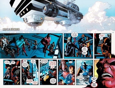 Page #1 from New Avengers (2010 series) #24