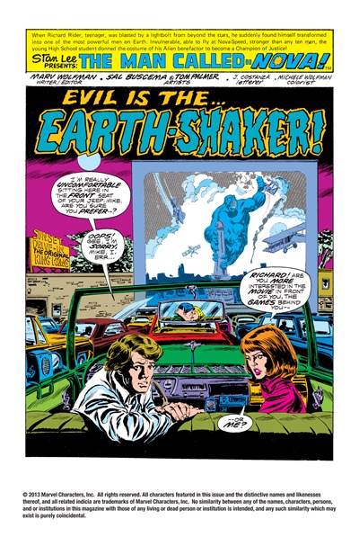 Page #1 from Nova (1976 series) #5