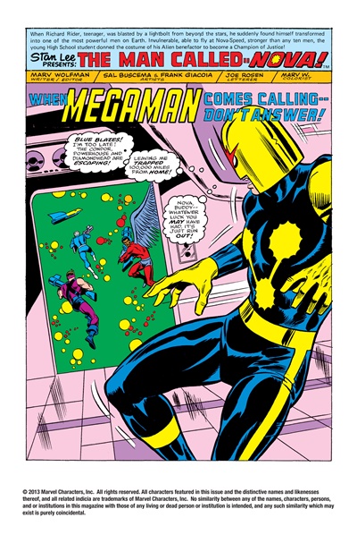 Page #1 from Nova (1976 series) #8