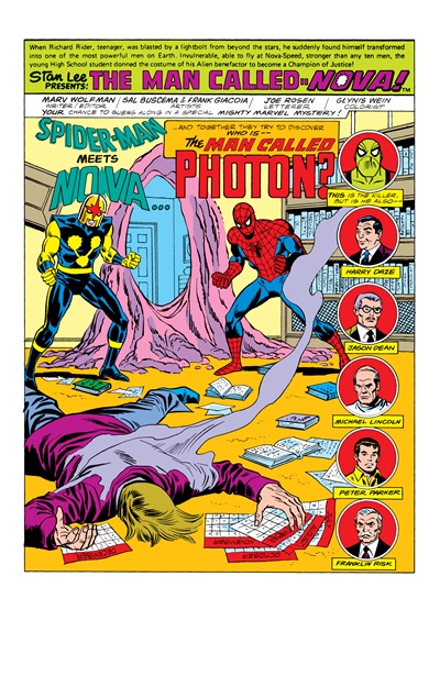 Page #1 from Nova (1976 series) #12
