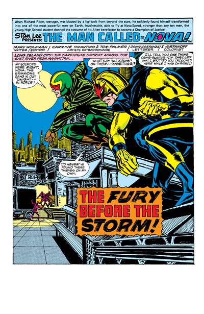 Page #1 from Nova (1976 series) #15