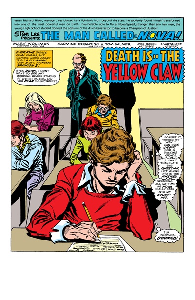 Page #1 from Nova (1976 series) #16