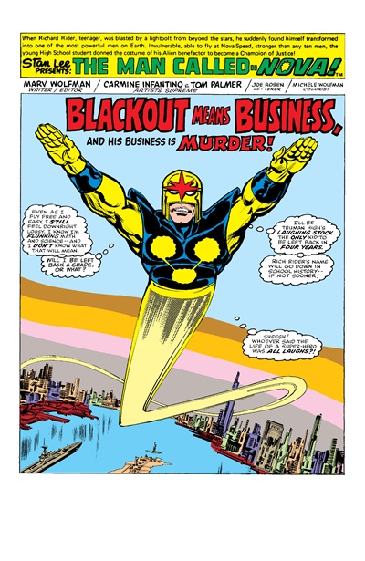 Page #1 from Nova (1976 series) #19