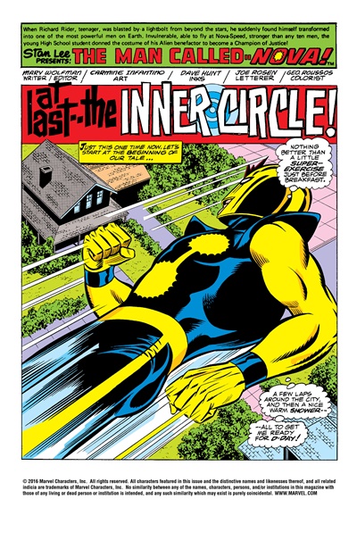 Page #1 from Nova (1976 series) #20