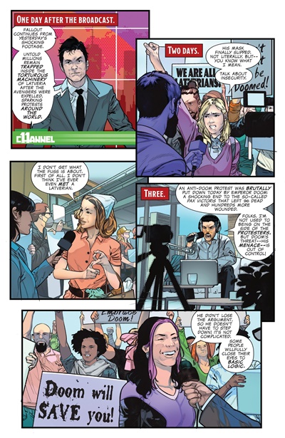 Page #1 from One World Under Doom (2025 series) #7