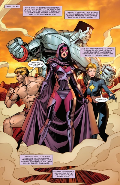 Page #1 from Psylocke: Ninja (2026 series) #1