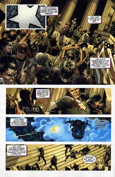 Page #3 from Captain America: Reborn (2009 series) #1