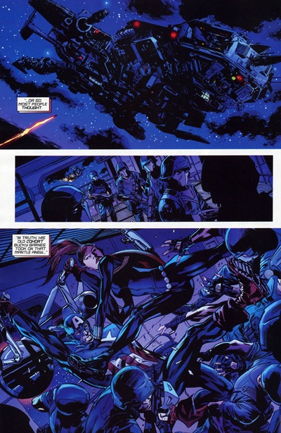 Page #6 from Captain America: Reborn (2009 series) #1