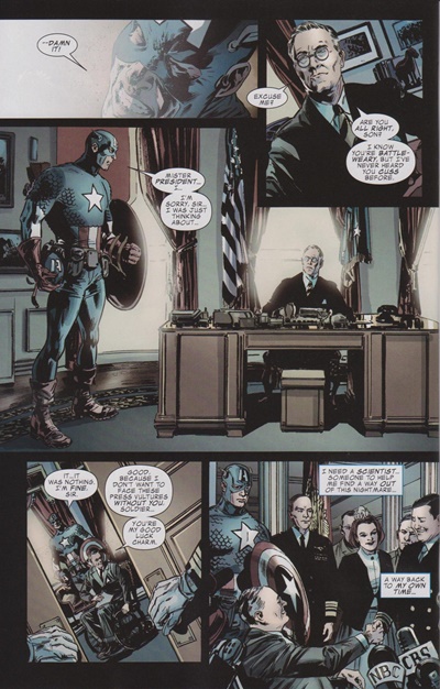 Page #5 from Captain America: Reborn (2009 series) #2