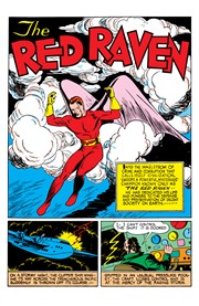 Page #1from Red Raven Comics (1940 series) #1